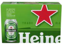 Heineken set van 12 blikjes á 0,33 liter